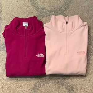 2 North Face Fleeces